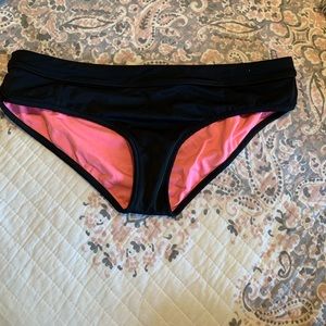 Black VS Pink bathing suit bottoms!